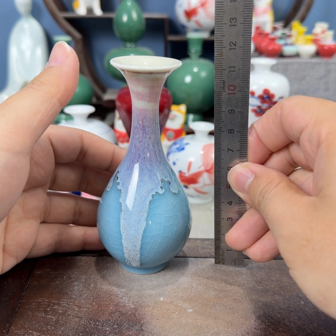 陶瓷手工小花器摆件