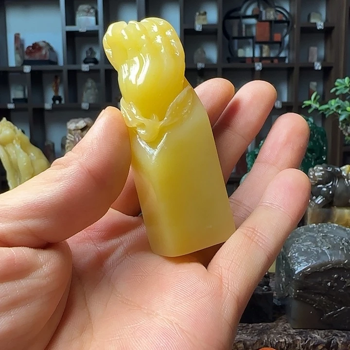 轻***语寿山芙蓉石 回流