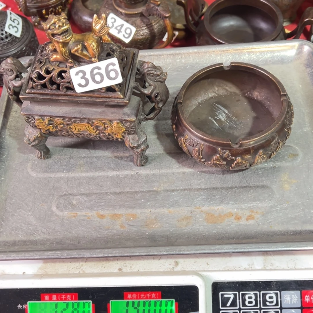 Z***H黄铜摆件，文房摆件