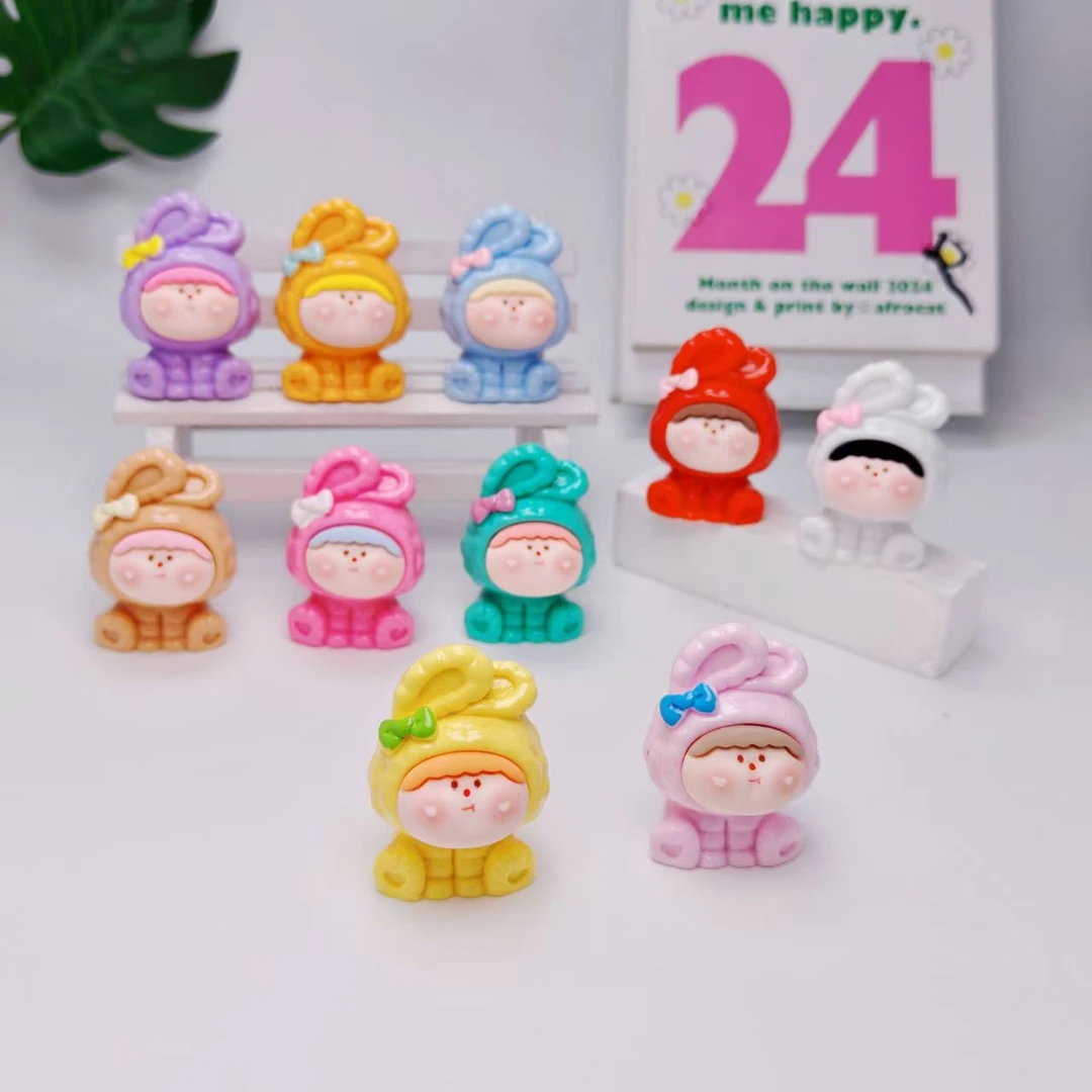 【许愿+对对碰+九宫格】新款实色莉莉丝diy摆件