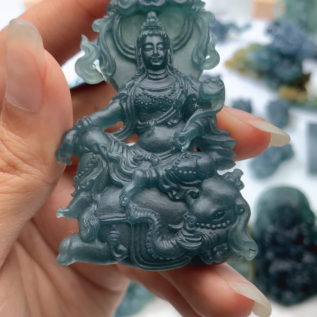 从***过定制翡翠未镶嵌毛货不退不换