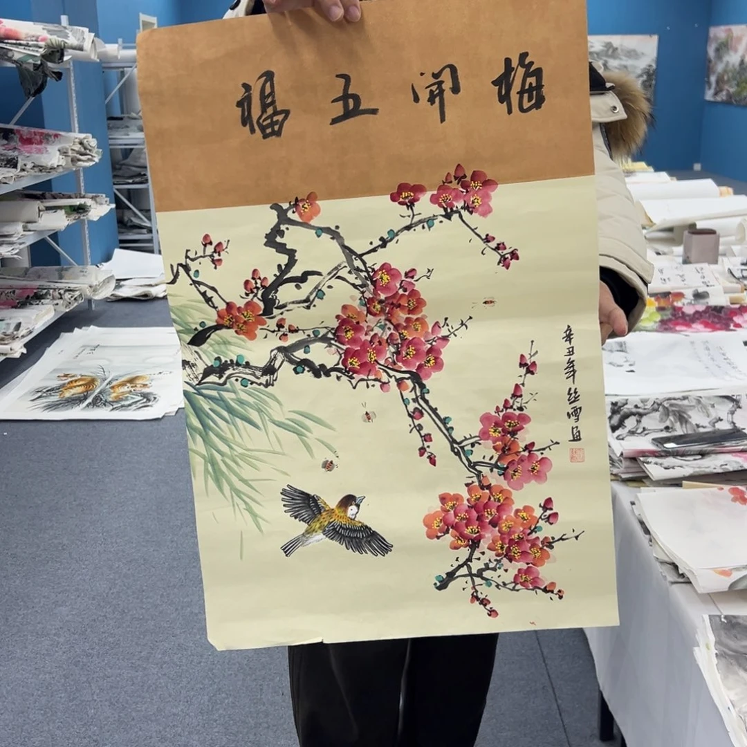 国画国画纯手绘作品欣赏哦