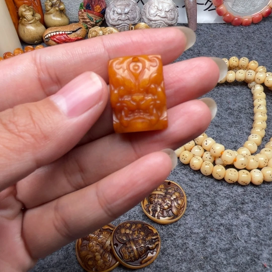 手串/手链鹿骨人工养殖驼骨53