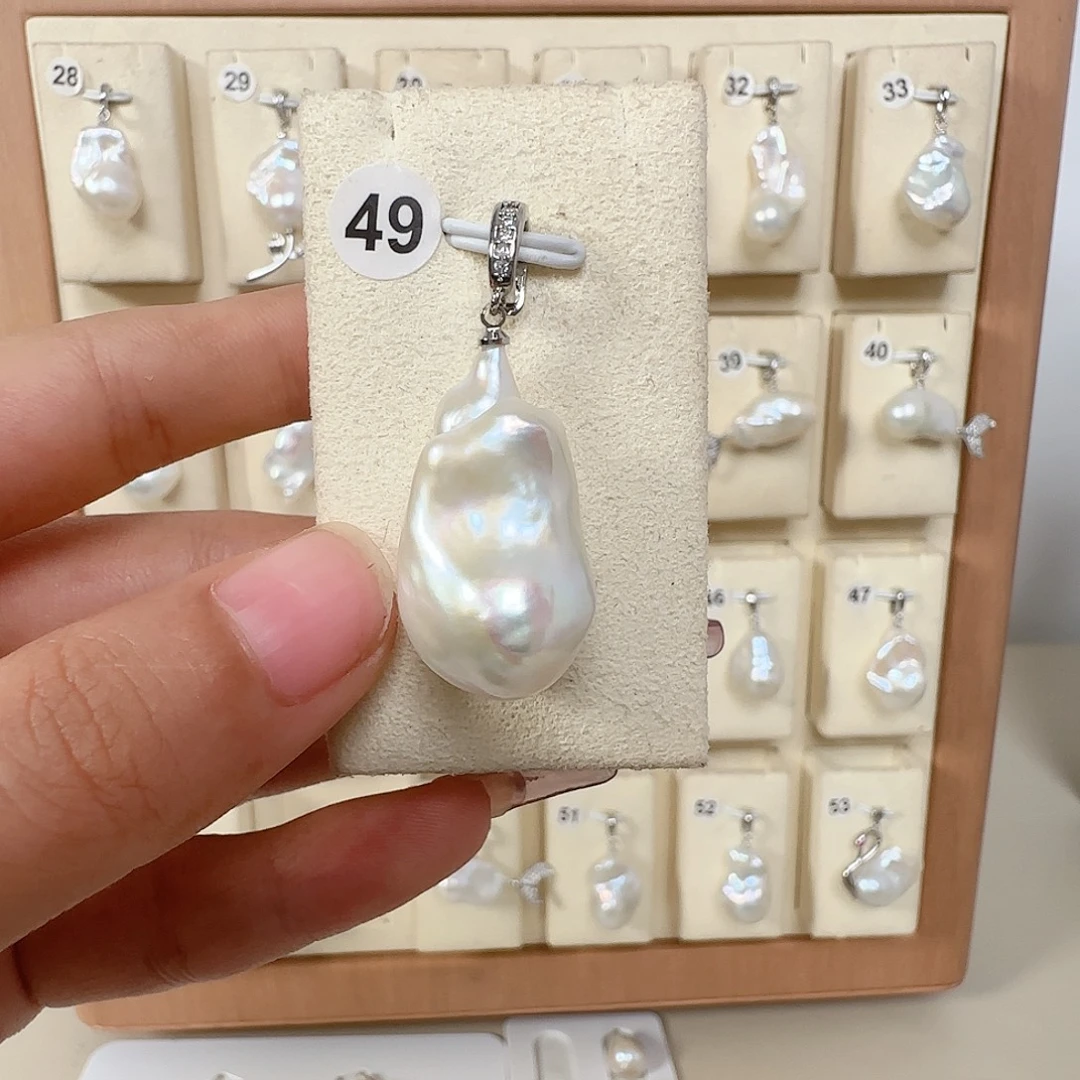 颈饰淡水珍珠合金