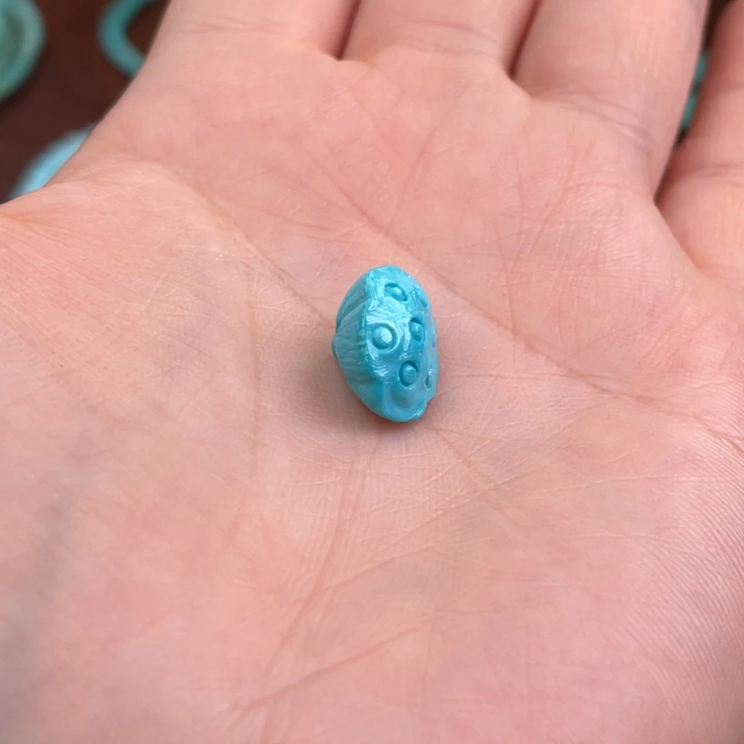 未镶嵌绿松石珠宝奇石