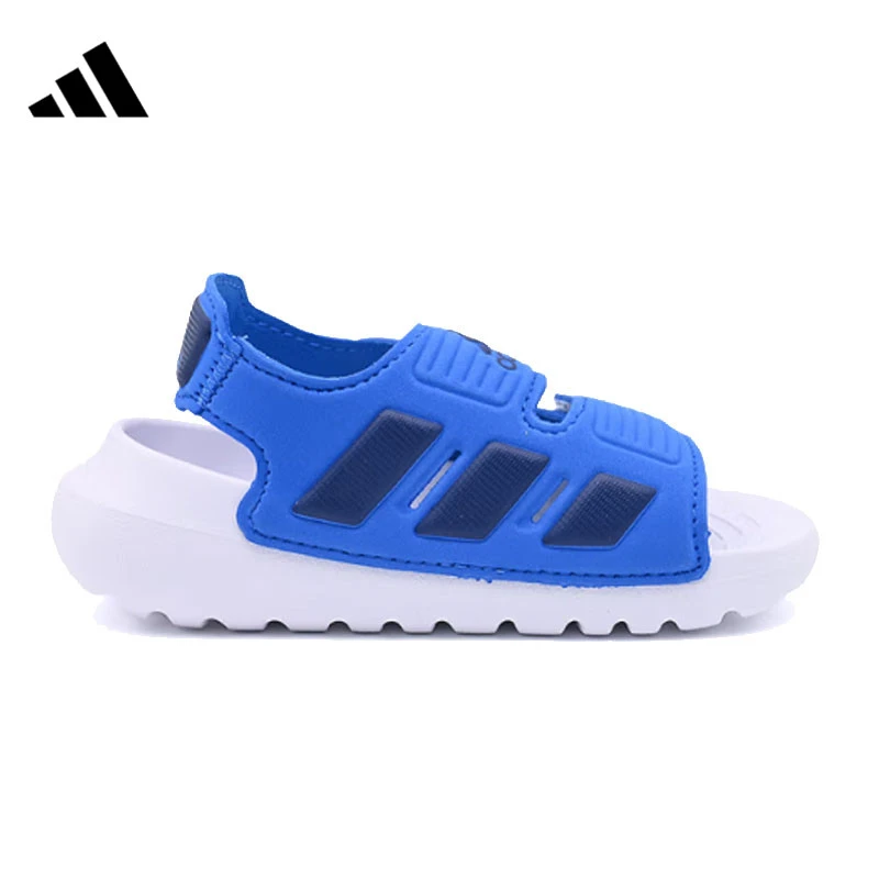 【鞋盒破损】阿迪达斯儿童鞋夏新款男女魔术贴透气露趾凉鞋ID0308