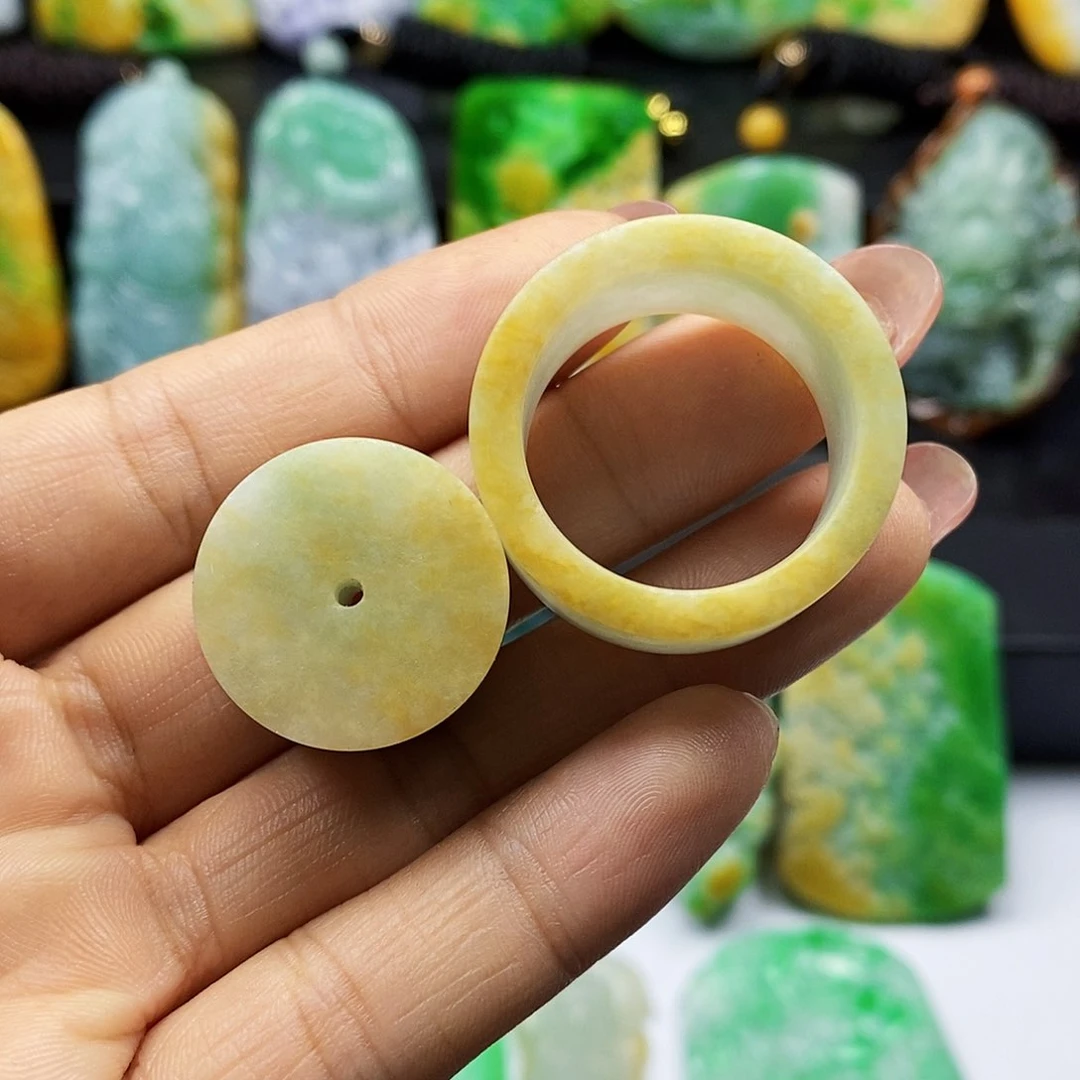 未镶嵌定制翡翠翡翠A货一物一证