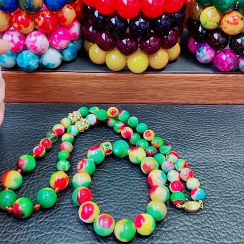 玛瑙未镶嵌手饰绿灵芝