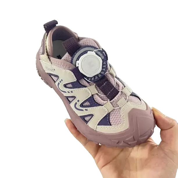 25年秋季新款儿童防滑纽扣登山鞋27–31