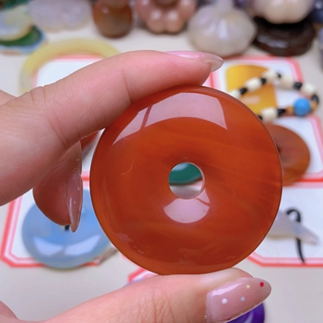 【闪购商品】未镶嵌玛瑙/玉髓珠宝半成品咪*