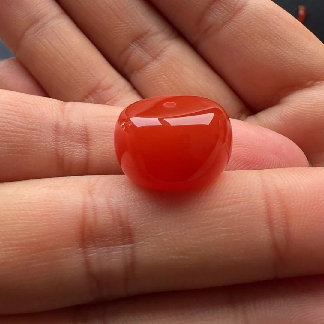 南红玛瑙未镶嵌墩子16.7