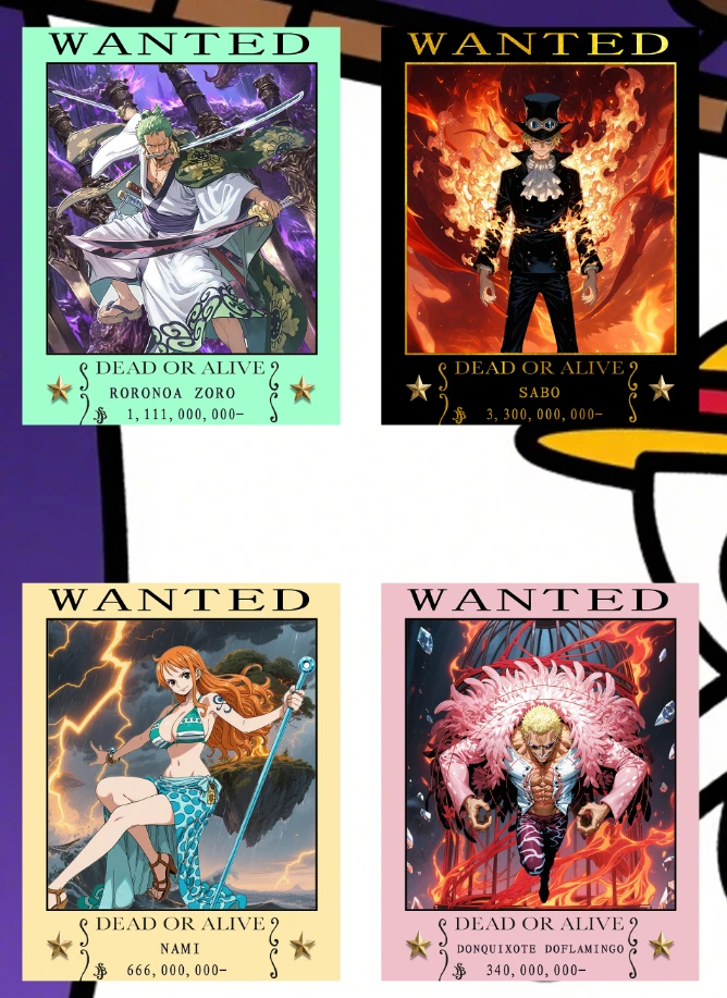 航海王流沙冰箱贴明盒