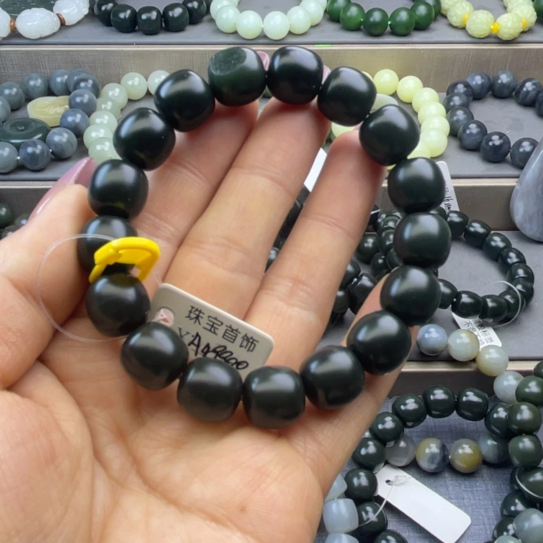 和田玉手链未镶嵌