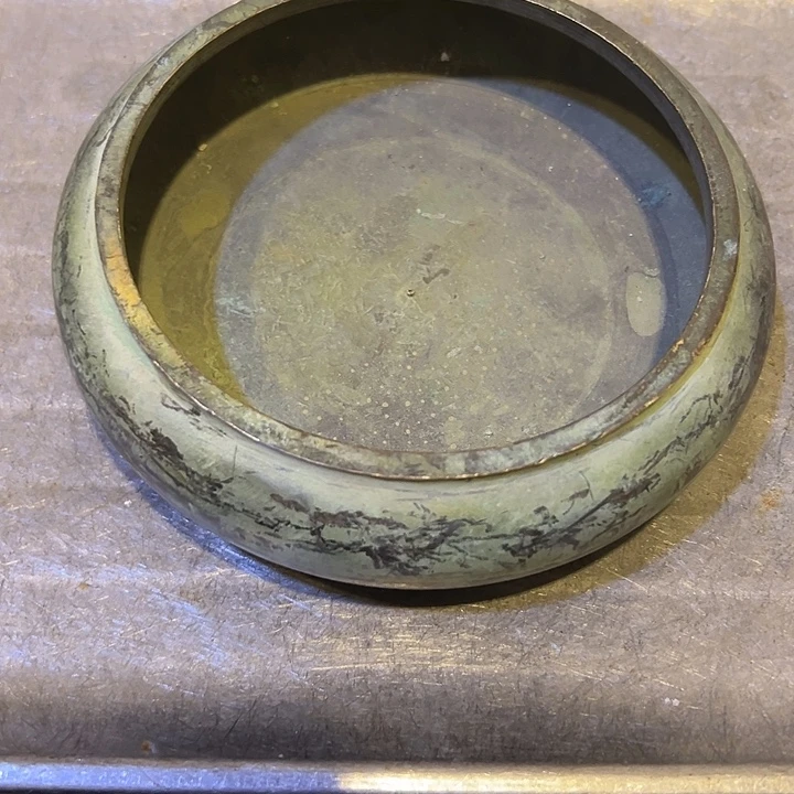 黄铜摆件，文房摆件