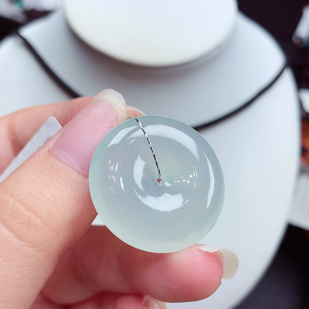 翡翠未镶嵌颈饰翡翠8，26/6