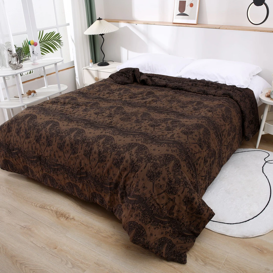 【高端提花蝴蝶四件套】AB双面奢华全面色织高奢质感细腻柔软