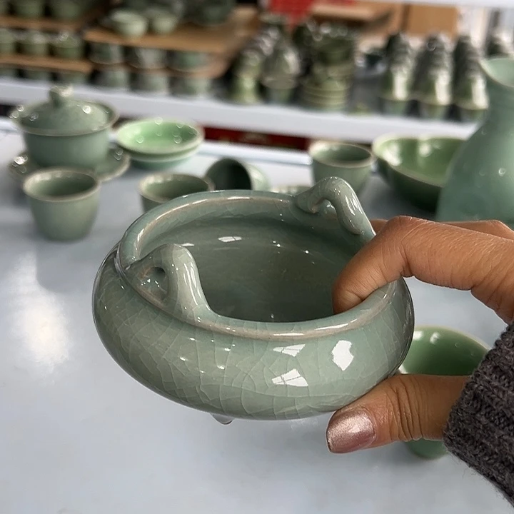 小米茶器龙泉青瓷