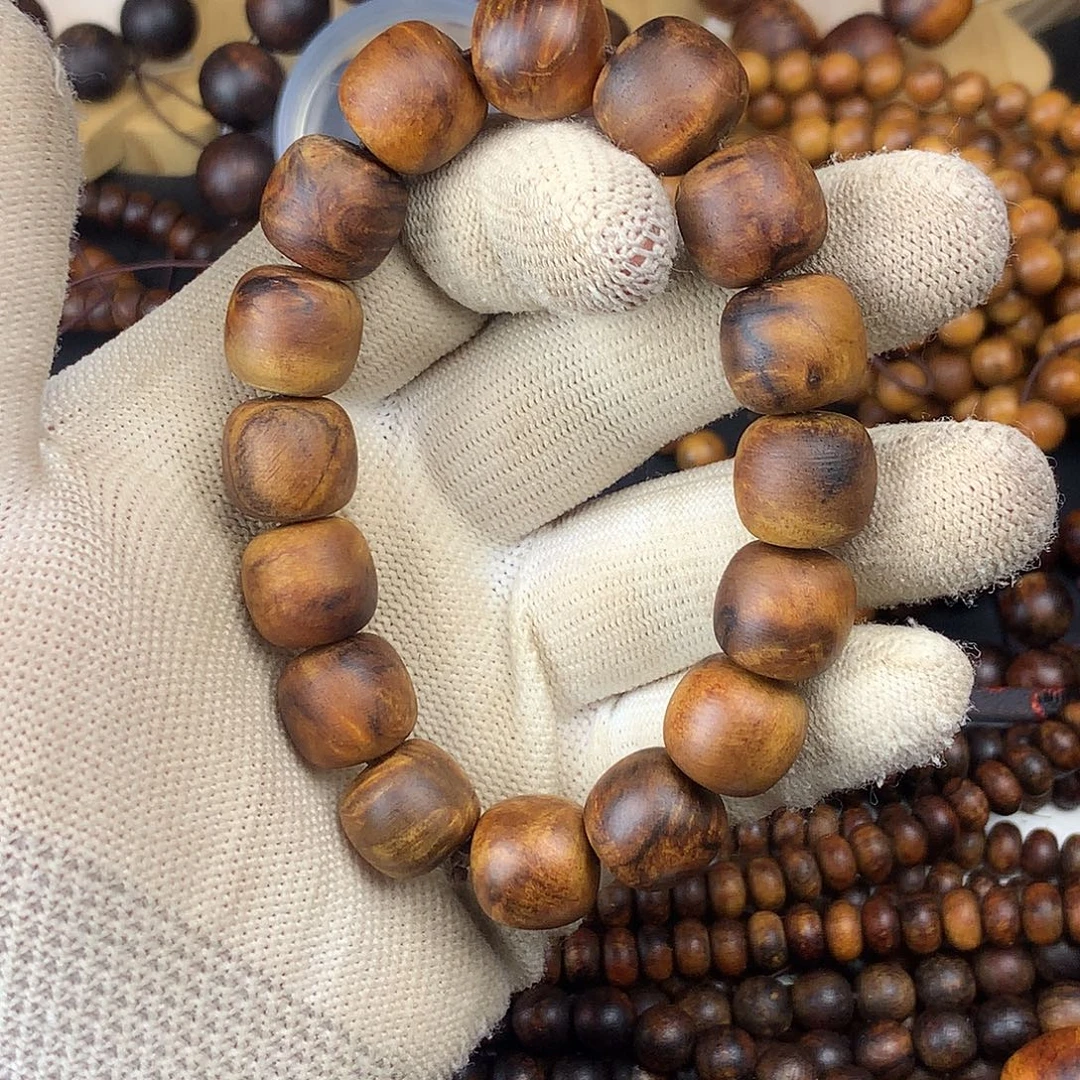 手串/手链贡木1314红油水波留疤闪电粗抛