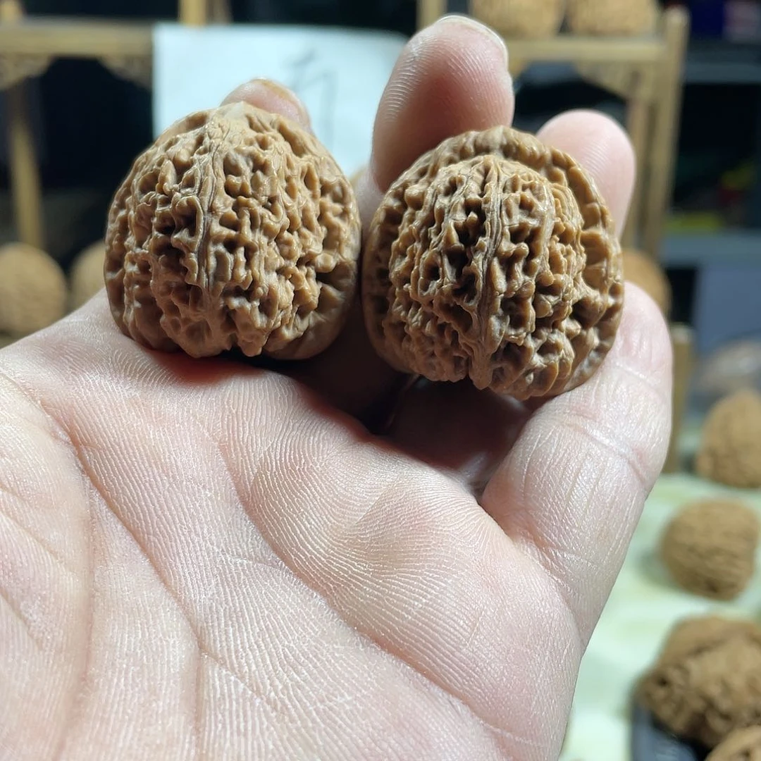 桃核吊坠错*文玩核桃南将石