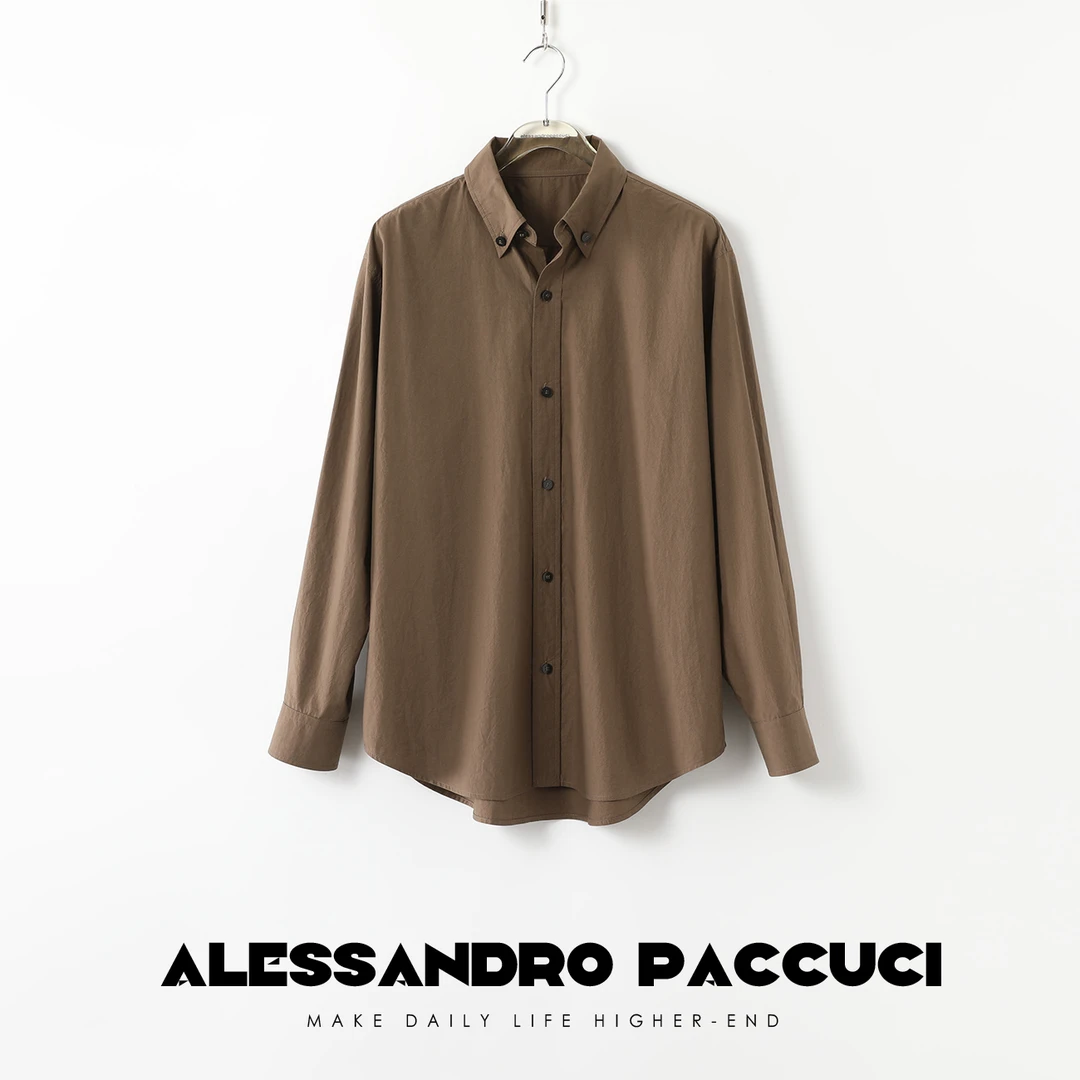 【孤品特价不退换】洛哥42003HC纯色衬衫