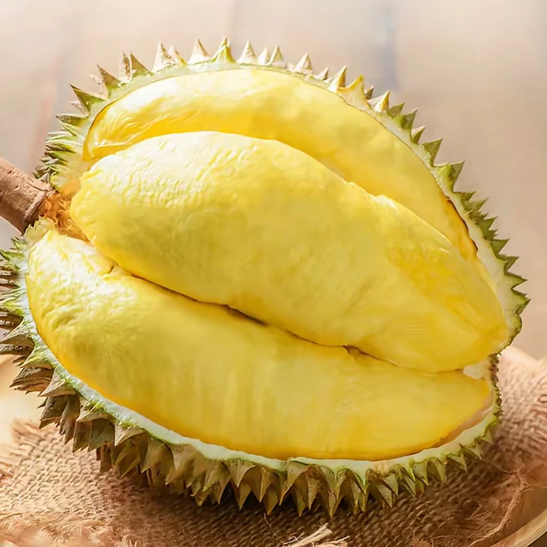 新鲜榴莲一果一重一拍泰国金枕核小（默认开果）同城小时达榴莲金枕泰国