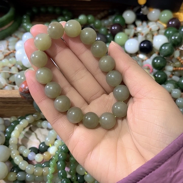 和田玉（糖玉）未镶嵌手链和田玉