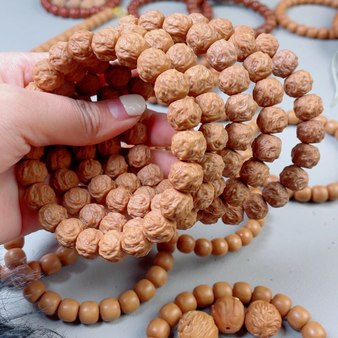 猴头核桃手串微瑕龙蛇之变