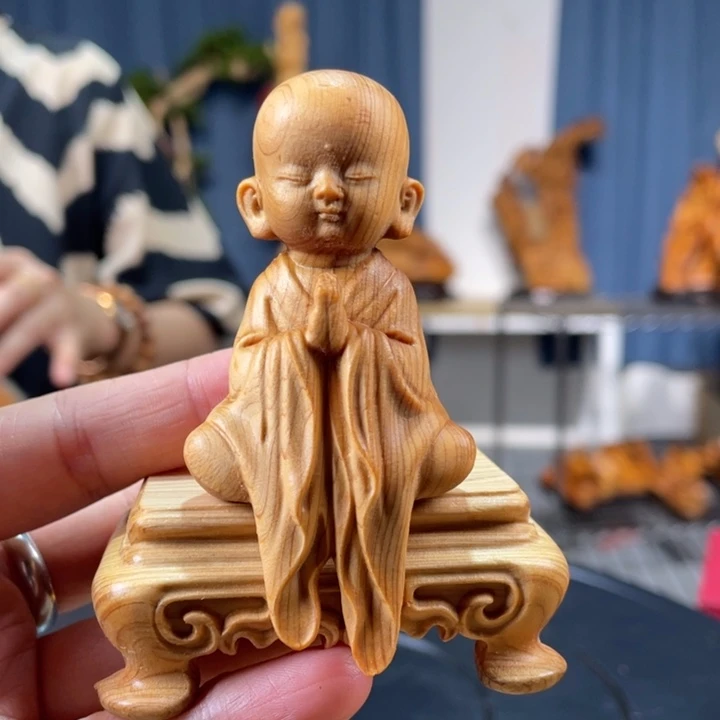 柏木（崖柏）手把件