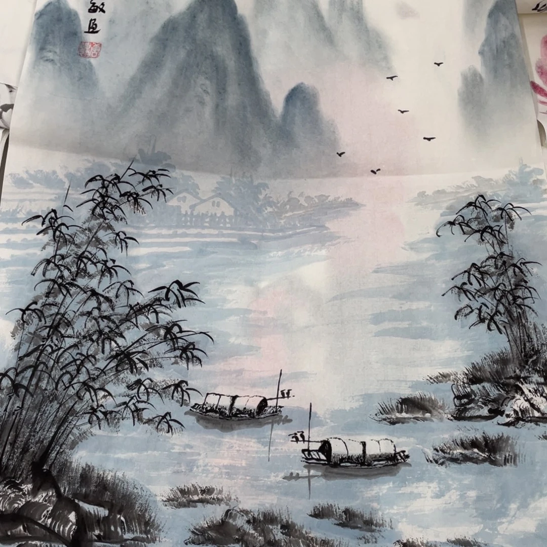 国画国画作品欣赏一下