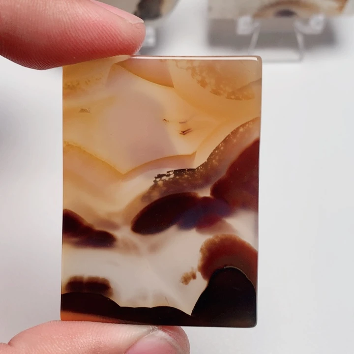 玛瑙/玉髓颈饰未镶嵌天*