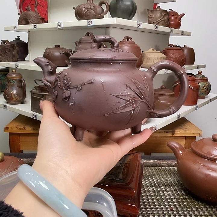 紫砂茶壶灝***廬全手工制作