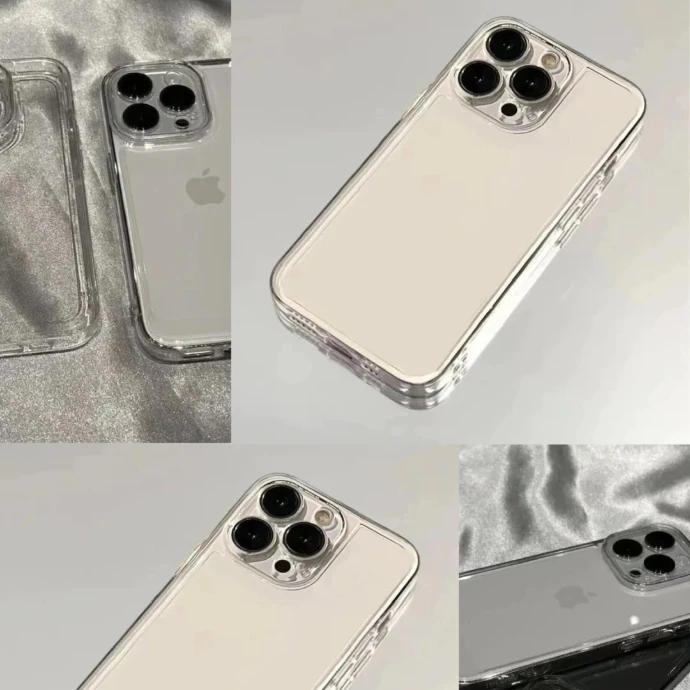 ins感手机壳适用于iPhone系列透明手机壳高清透亮