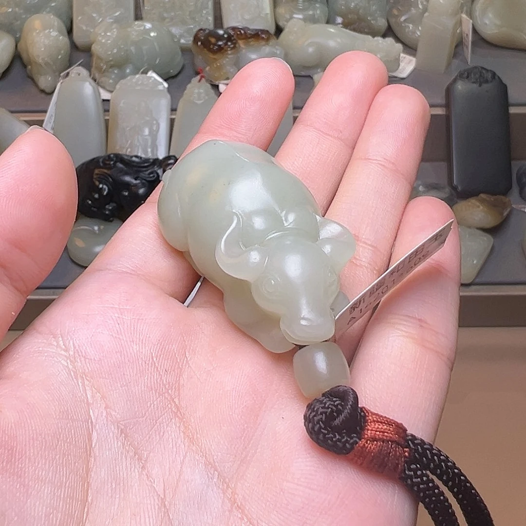 和田玉把件未镶嵌