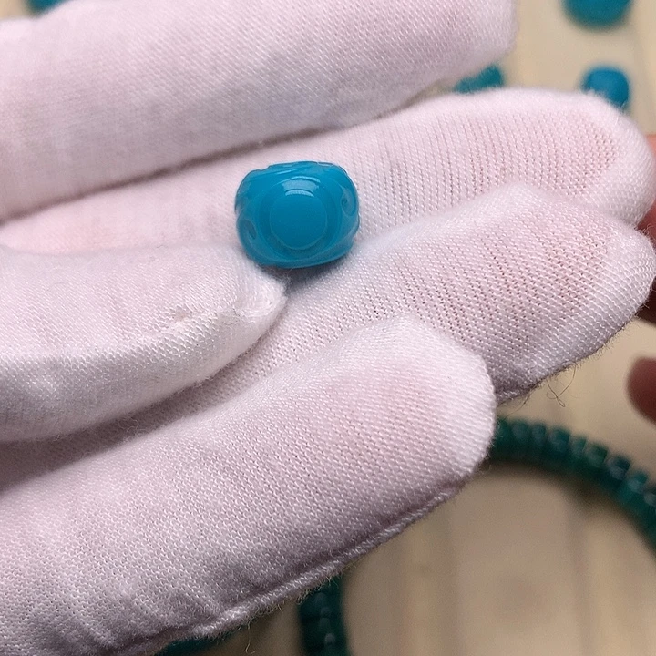 绿松石未镶嵌绿松石博古11.1