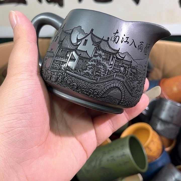 茶杯紫砂全手工紫砂主人杯
