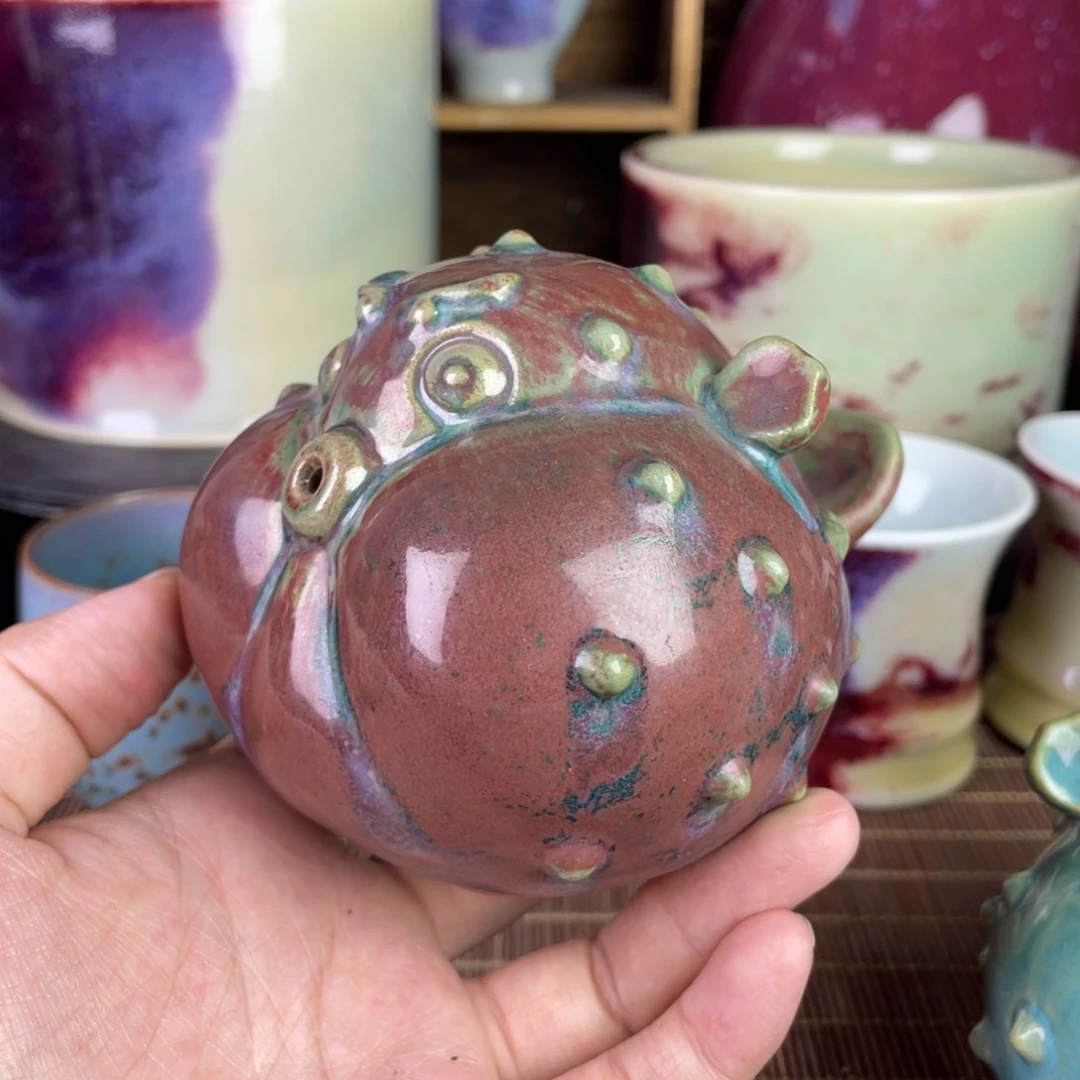 杯钧瓷默认不带礼盒