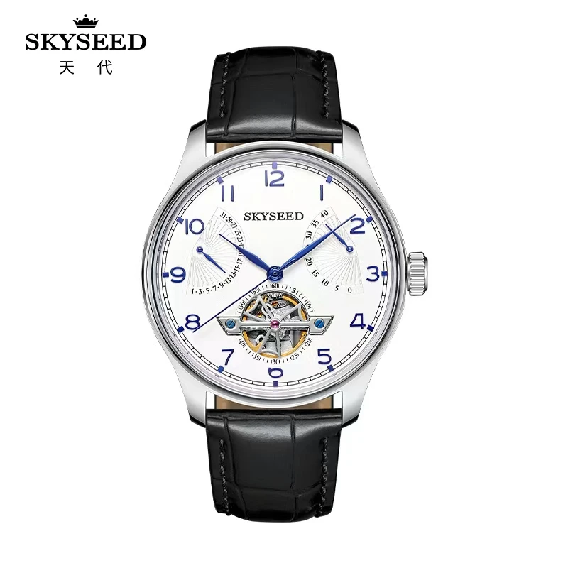skyseed/天代飞行员系列男士高 端潮流全自动机械表-XJ1