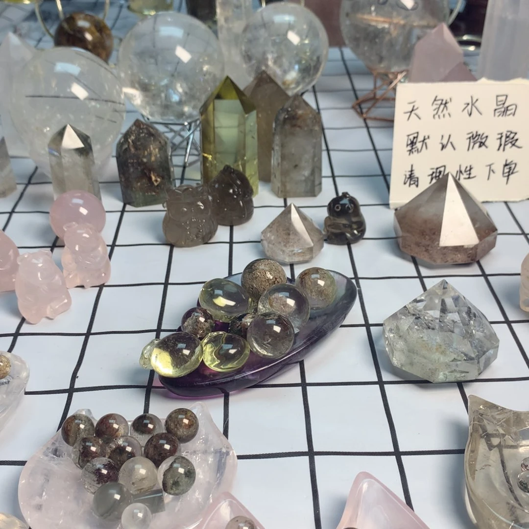 紫晶珠宝半成品未镶嵌K****?