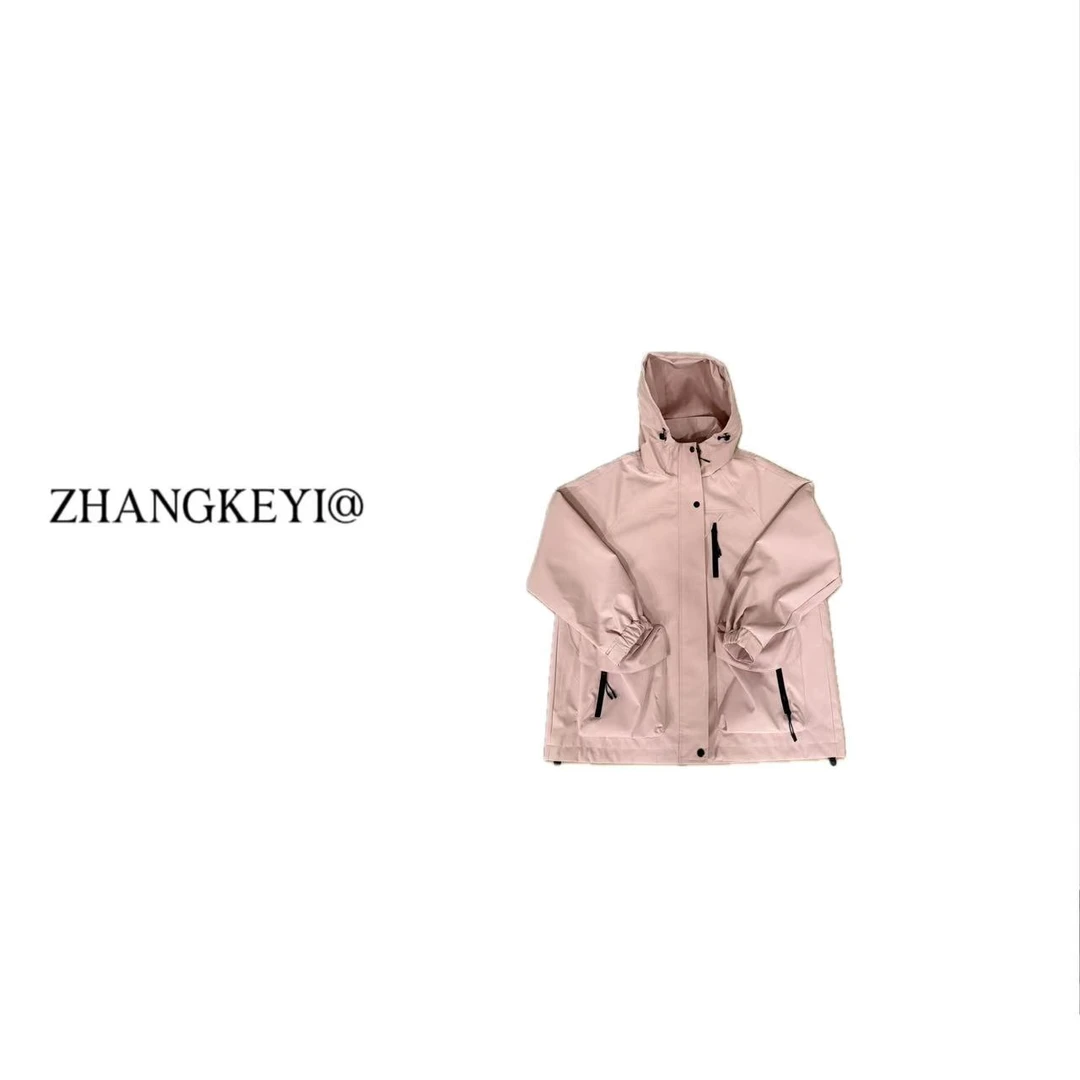 【张可以】自制款冲锋衣外套