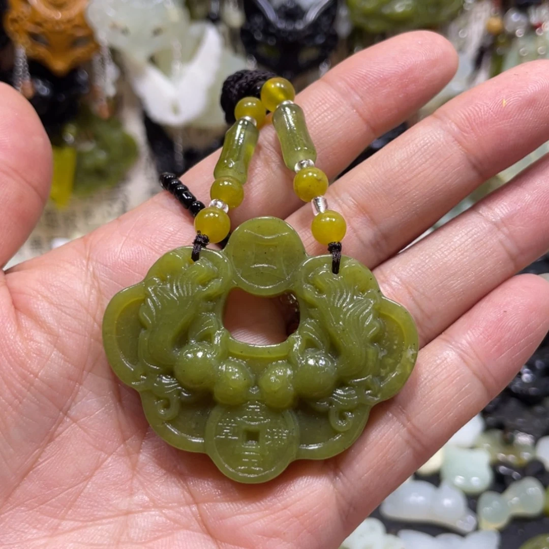 【闪购商品】岫玉颈饰未镶嵌29微瑕