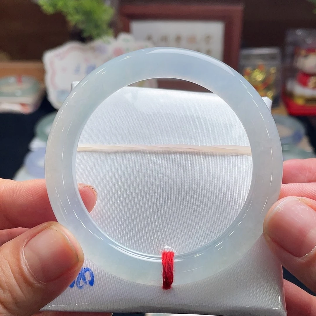 e***_翡翠手镯未镶嵌54.3圆条