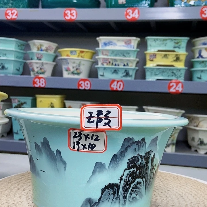 紫砂花瓶紫砂花盆