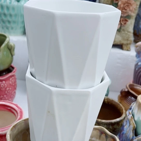 多肉绿植陶瓷花盆9.9包邮有空