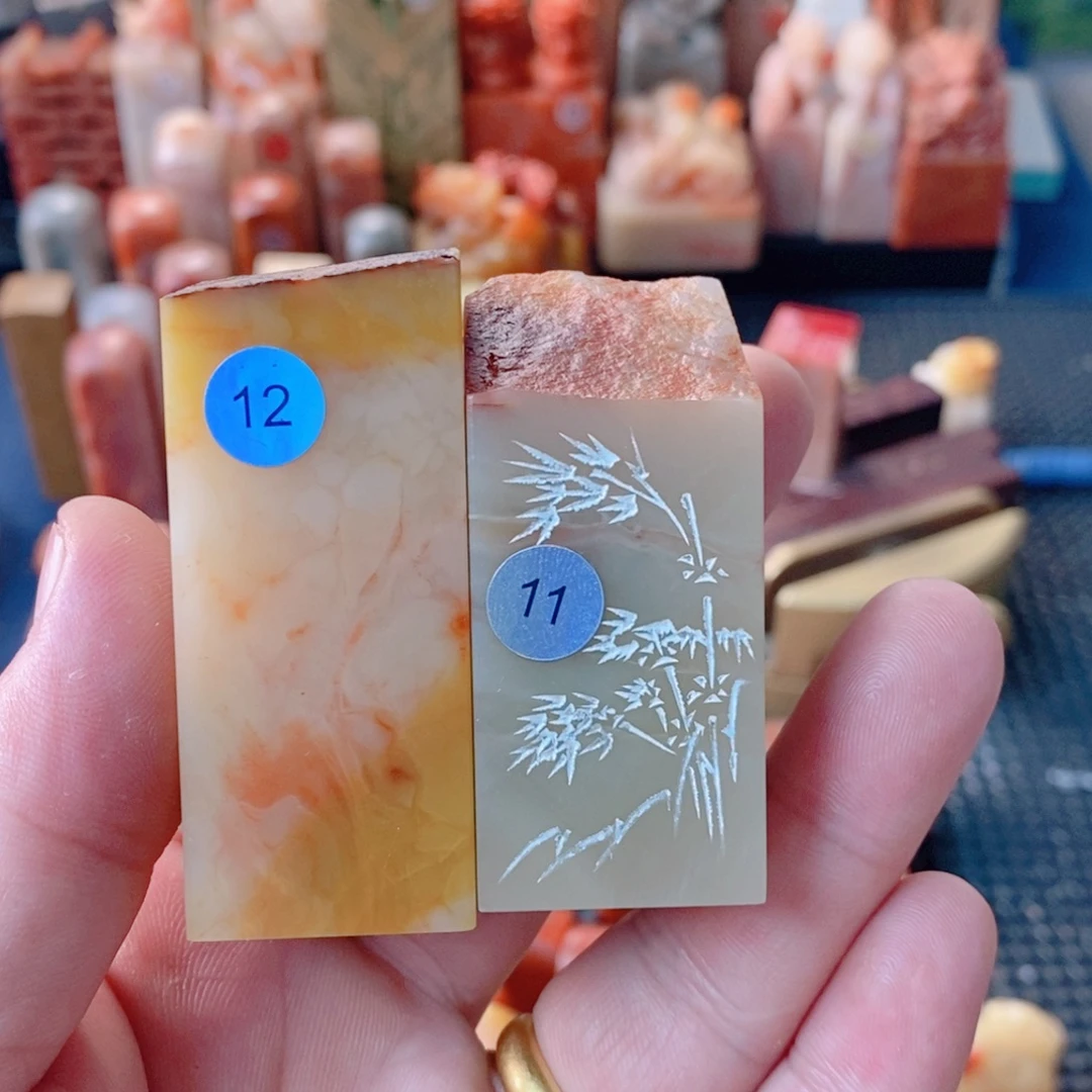 辛***)芙蓉手工篆刻111111