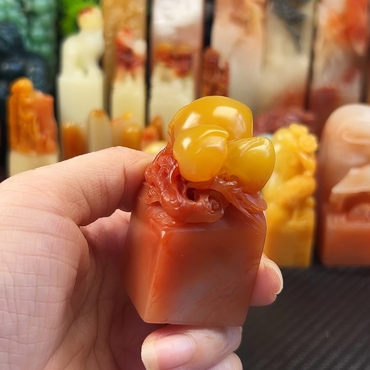 ****空寿山石印石寿山石篆刻章