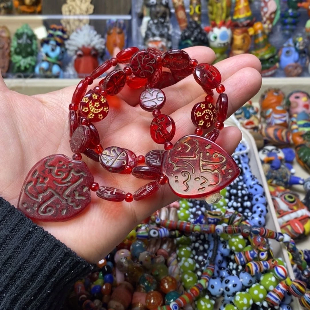 琉璃颈饰福利链子026