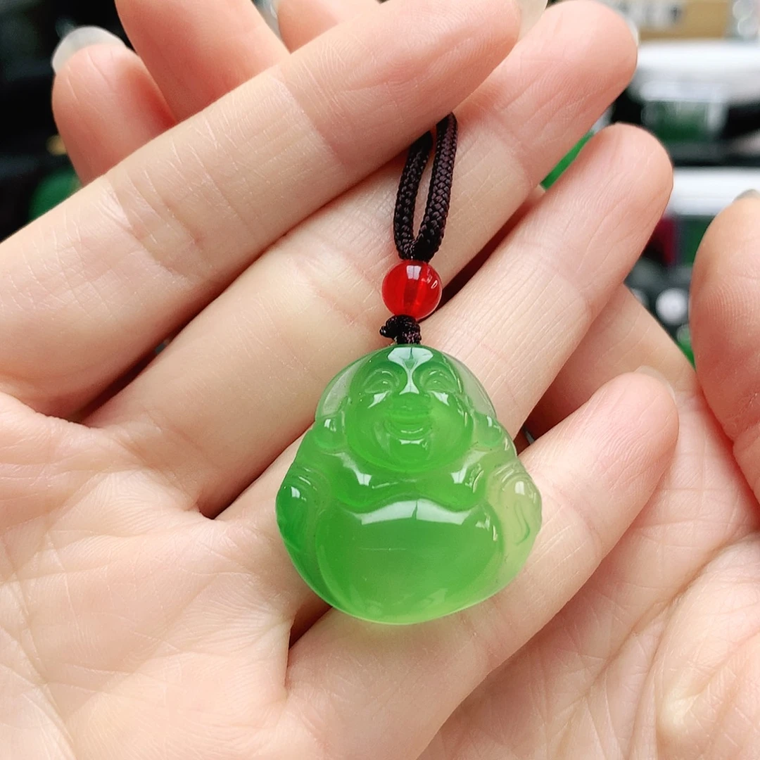 玛瑙/玉髓未镶嵌吊坠