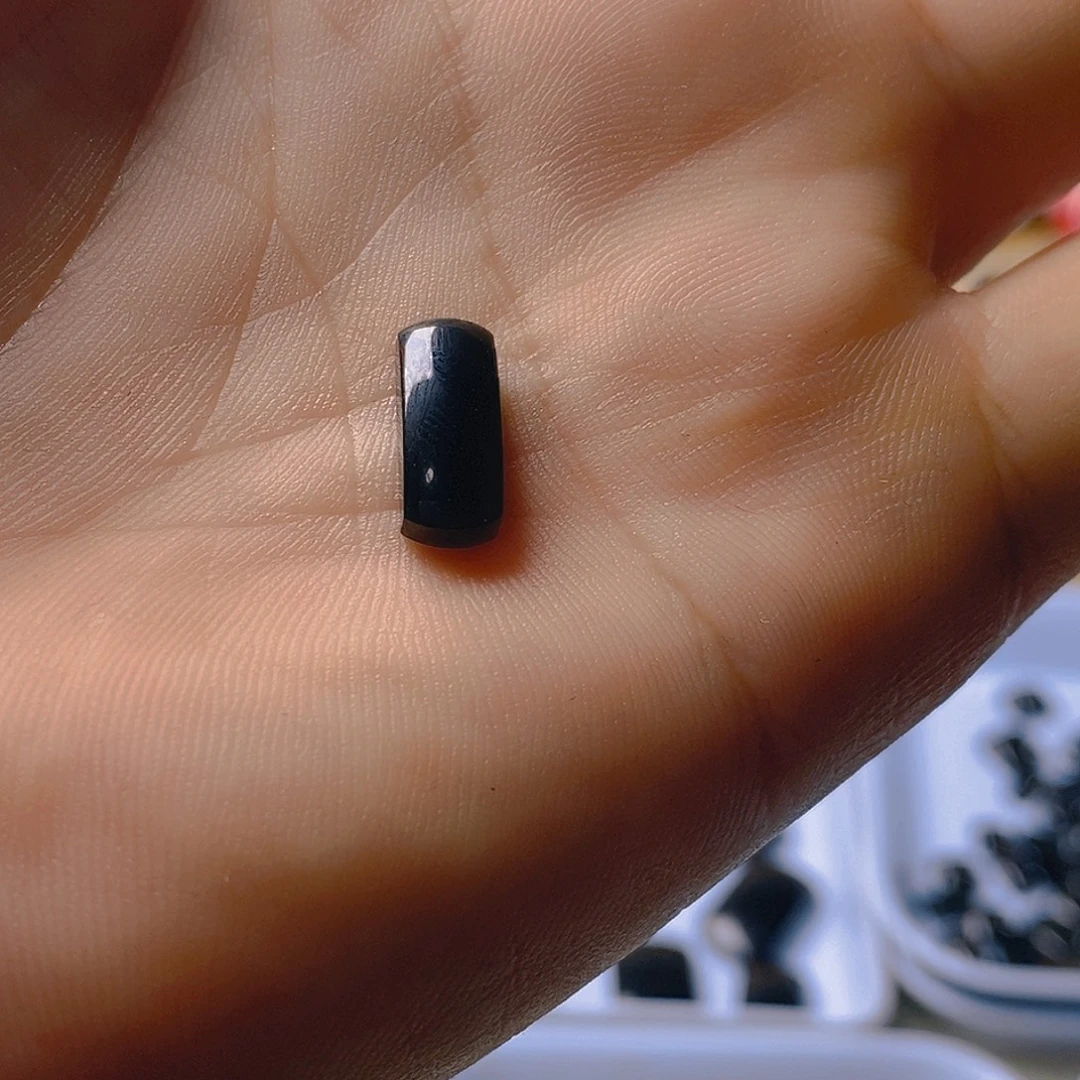 定制翡翠未镶嵌天然翡翠墨翠裸石