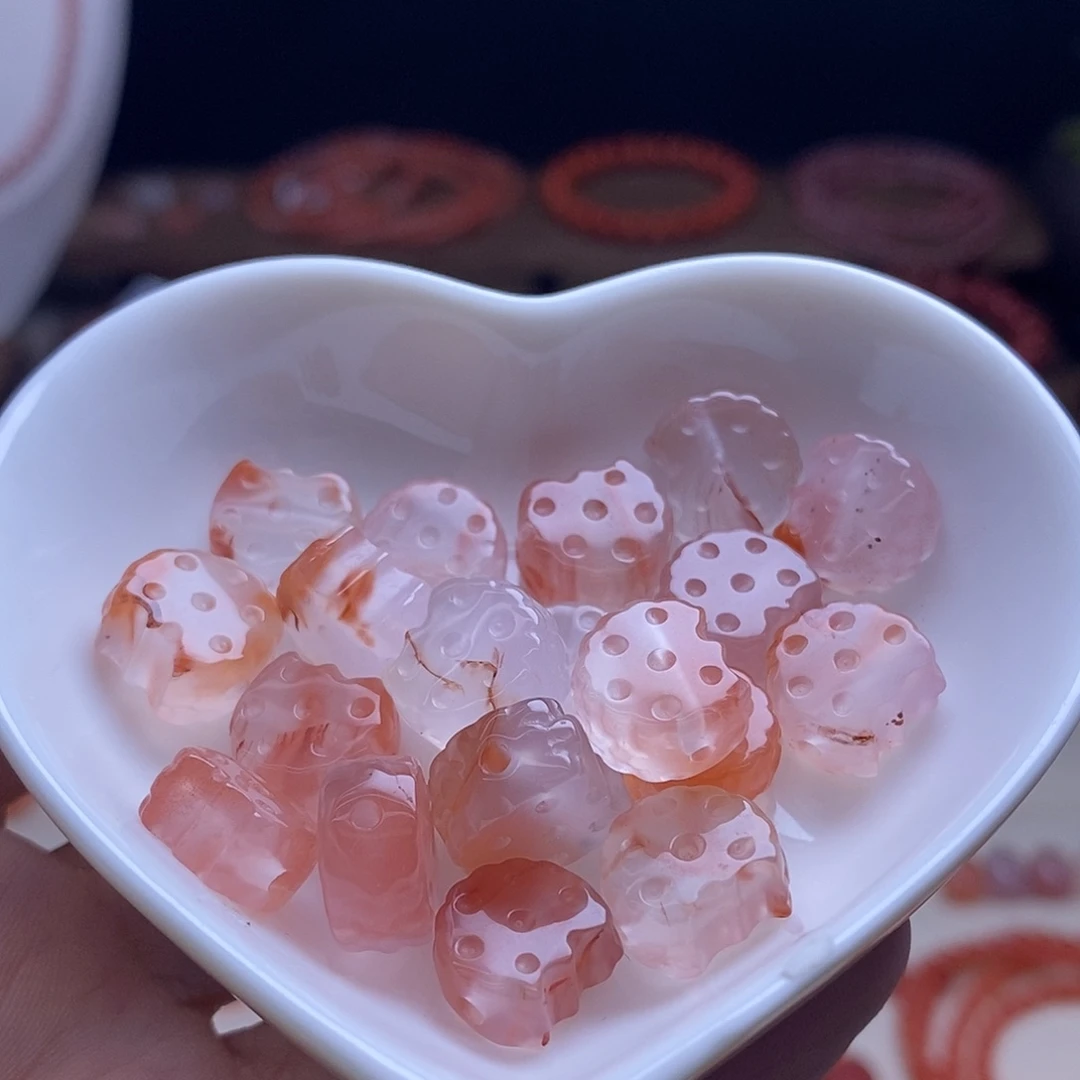 南红玛瑙未镶嵌珠宝半成品饼干多样性发其一