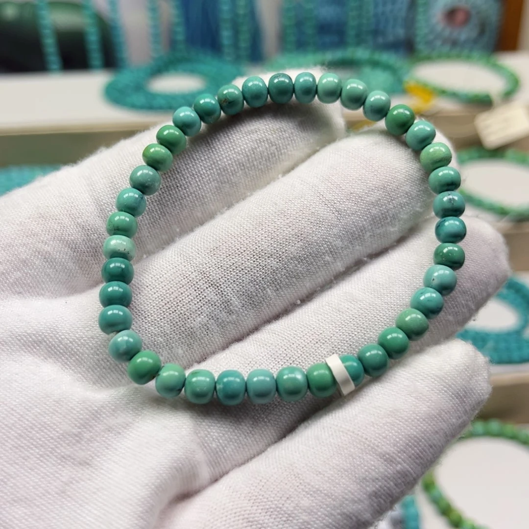 绿松石未镶嵌手链